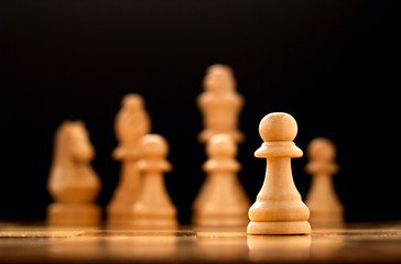 Playing a game of chess