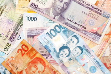 Fototapeta na wymiar Filipiński Pieniądze