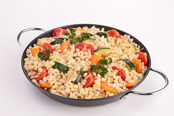 vegetable and wheat