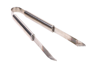 Barbecue tongs.