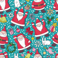 Christmas seamless pattern
