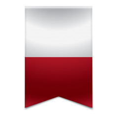 Ribbon banner - maltese flag