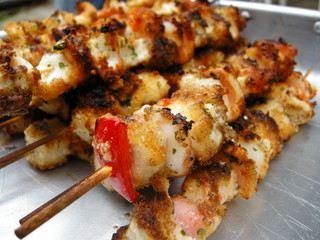 Spiedini di pesce