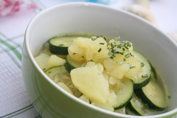 Zucchini Kartoffel Eintopf