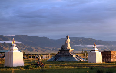 Mongolian Buddha statue