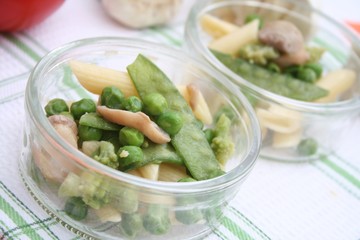 Pasta mit Gemüse
