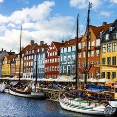 COPENHAGEN, Denmark: Seafront Nyhavn