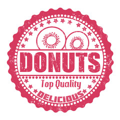 Donuts stamp
