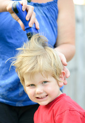 Fototapeta premium hair cut