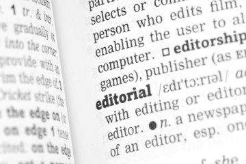 Editorial  Dictionary Definition