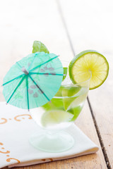 Cold Mojito cocktail