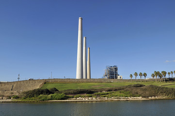 chimney of Power station