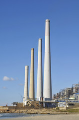 power station chimney