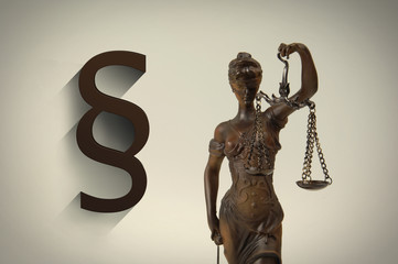 Recht Unrecht Prozess Justiz Justitia - Part 1