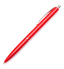 Ballpoint pen isolated on white background cutout