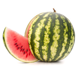 Sliced ripe watermelon