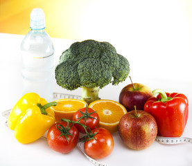 Vegetable, Fruits and fitness 