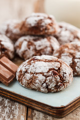 christmas chocolate cookies