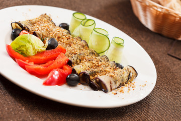 Eggplant rolls