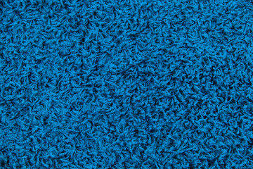 Blue carpet texture