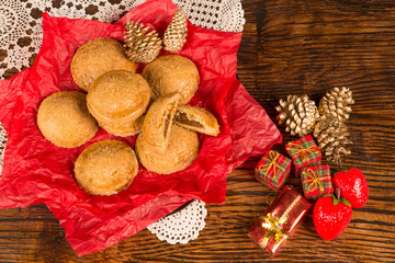 Festive pumpkin cookies