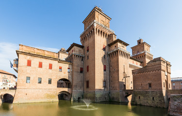 old Estense Castle in Ferrara, Italy - 57596659