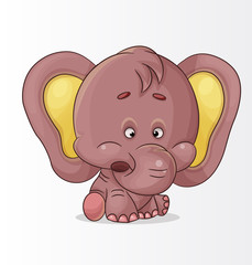Cute elephant