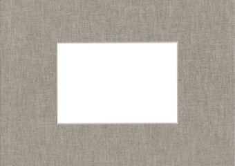 Canvas passepartout