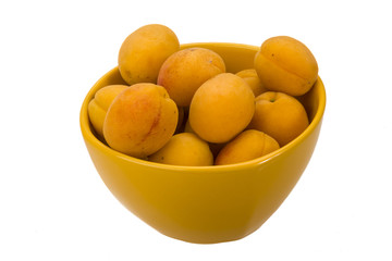 Ripe apricots