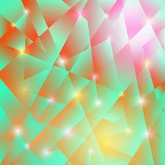 Photo sur Plexiglas Zigzag Fond de vecteur abstrait vert
