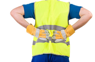 Blue collar worker.