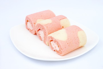 Strawberry Roll Cake