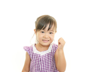 笑顔の女の子