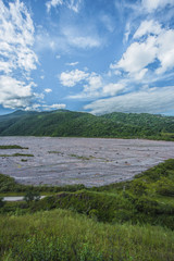 Rio Grande river in Jujuy, Argentina.
