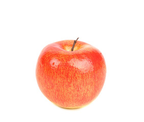 Close up of fresh red apple.