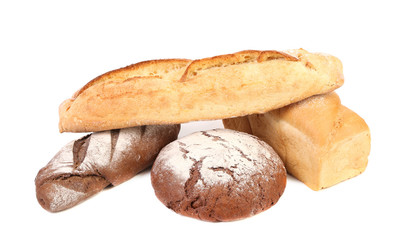 Various healthy bread.