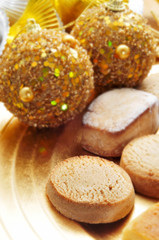 mantecados and polvorones, typical christmas sweets in Spain