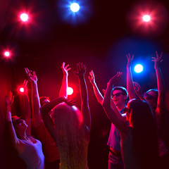 Young people at party.