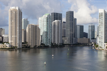 Fototapeta na wymiar Skyline von Miami Beach