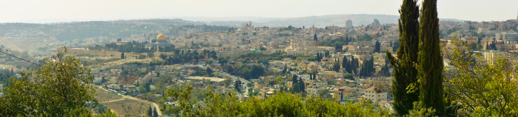 Beautiful view of Jerusalem city, Israel