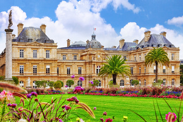 Obraz premium Luxembourg Palase in Paris, France.