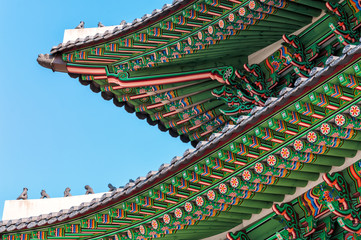 Fototapeta premium Architektura koreańska