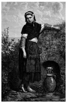 Woman : Traditional Peasant - 19th century