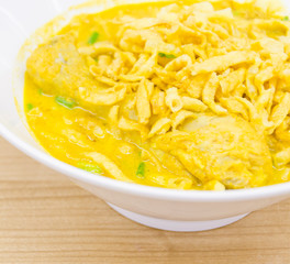 Thai Noodle Curry Soup