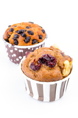 Cranberry cupcake
