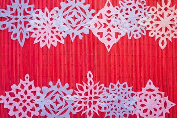 Christmas red background