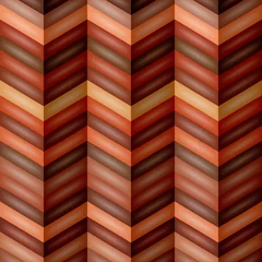 Wall murals ZigZag Abstract Retro Vector Striped Background