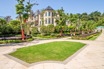 Fototapeta premium villa residence