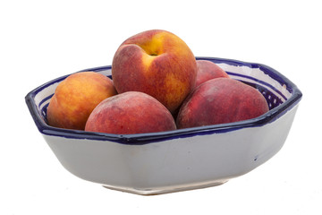 Bright ripe peaches