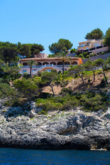 Fototapeta na wymiar view of Mallorca coast, balearic islands, Spain